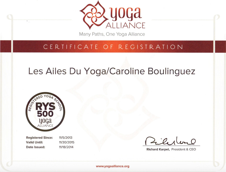 diplôme Caroline BOulinguez