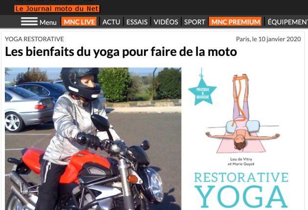 Les bienfaits du Yoga à moto