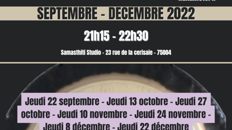 Earth Gong méditation – avec N. Nakamoto