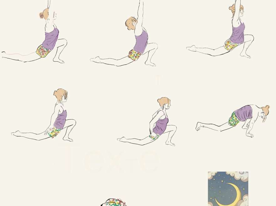 salutation a la lune, pranayama, meditation bija mantra