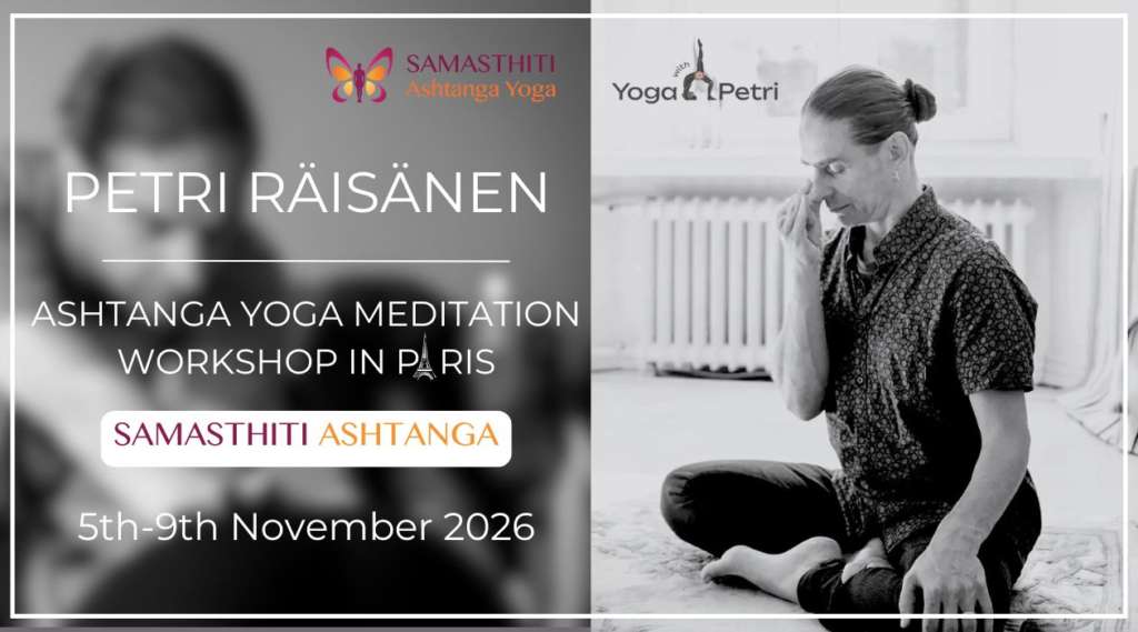 Petri Raisanen in Paris 2026 - Ashtanga Yoga & Meditation