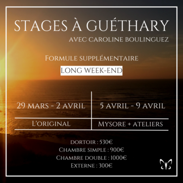 [NOUVEAU FORMAT] Long-weeks à Guéthary avec Caroline Boulinguez