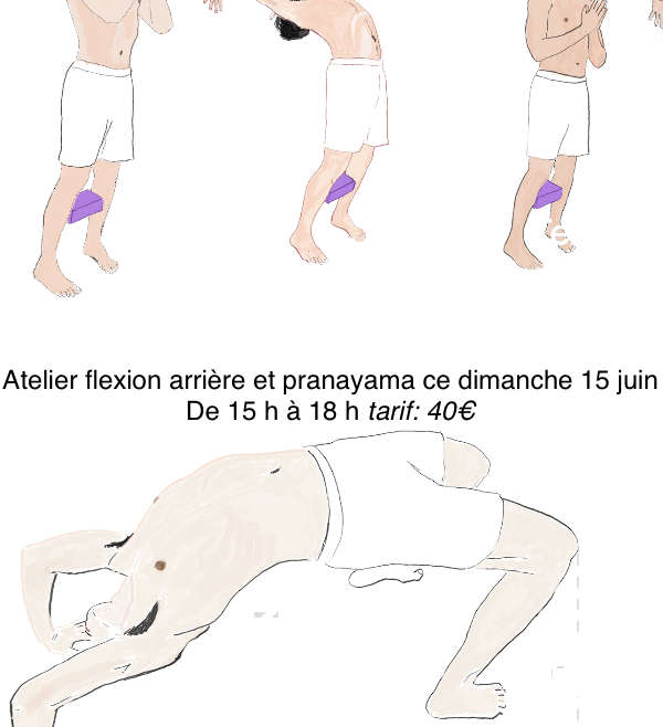 Atelier flexion arrière et pranayama